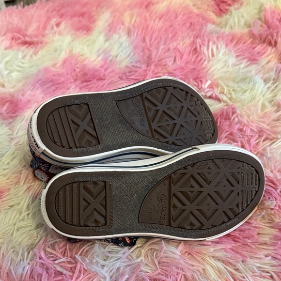 Kids' Blue Mermaid High-Top Sneakers - Picture 7 of 8